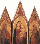 Ambrogio Lorenzetti Altarpiece of St Proculus Sweden oil painting artist